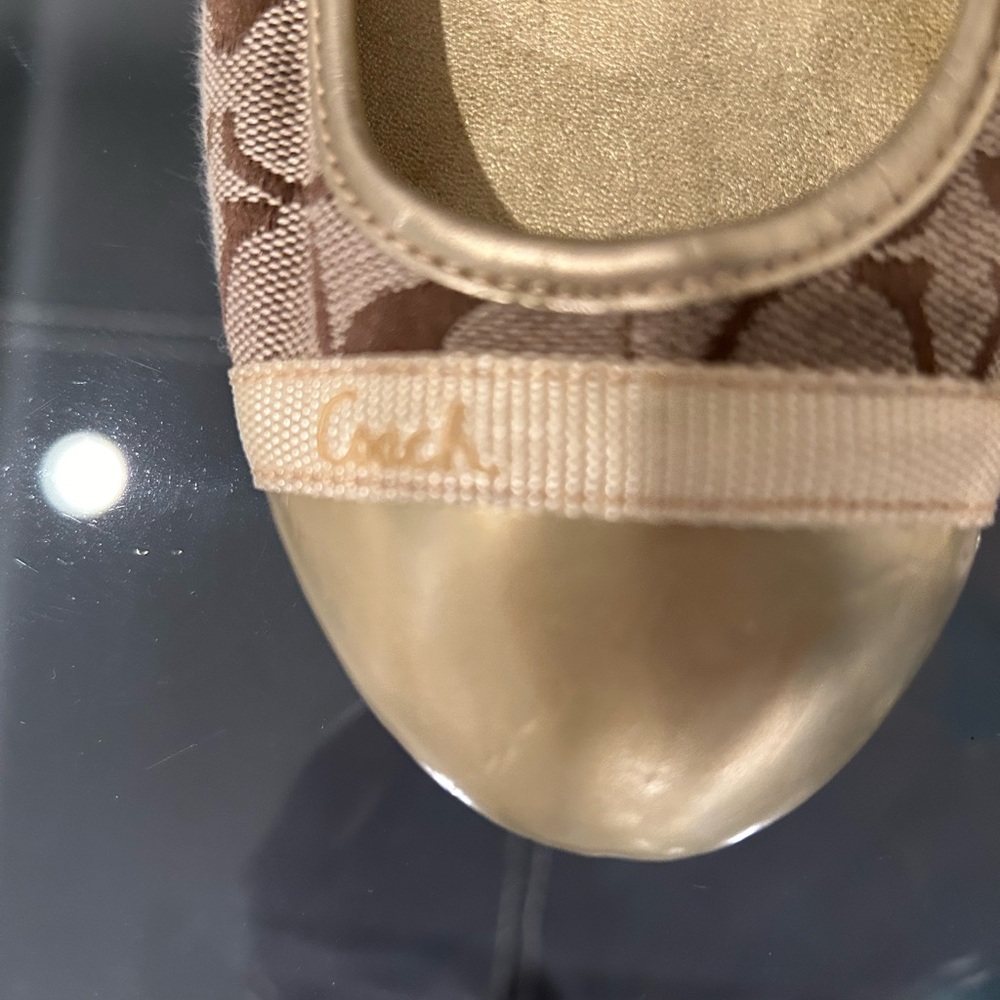 Coach ballerina flats